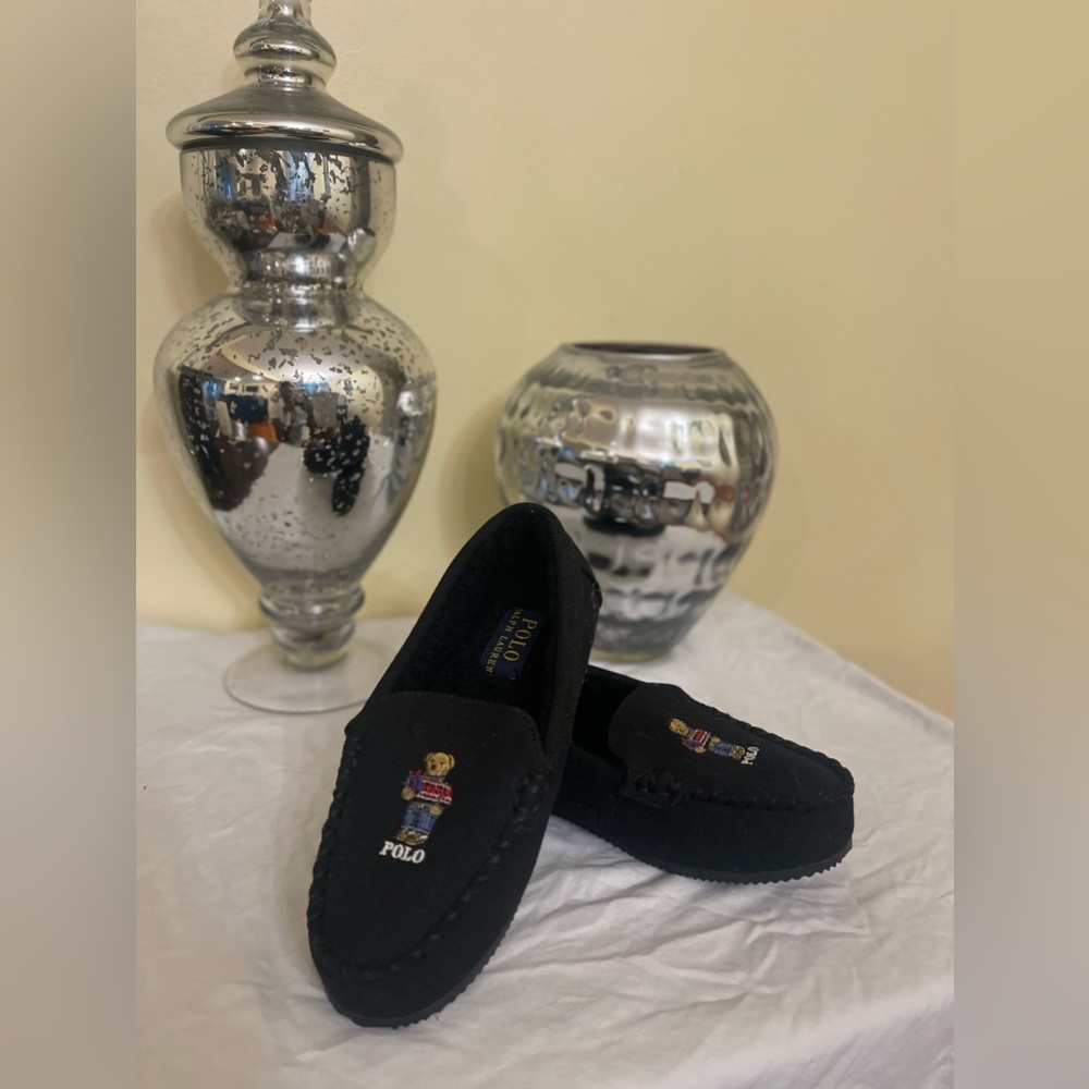 New Black Ralph Lauren (size 1) kids shoes